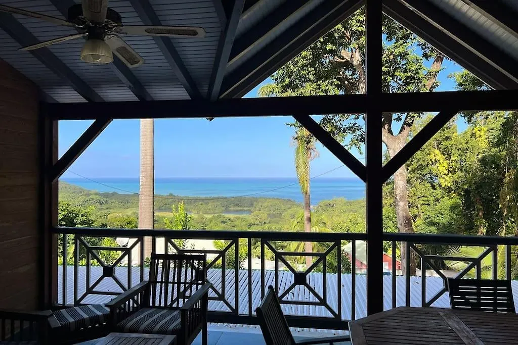 Villa Cannelle Vue Mer - Grande Anse, 데샤이에스